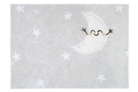 Lorena Canals Dywan bawełniany Happy Moon, Mr Wonderful & Lorena Canals 120 x 160 cm
