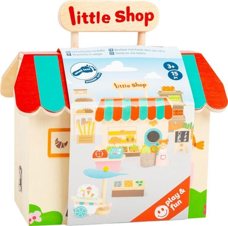 Drewniany sklep spożywczy w pudełku Little Shop Small Foot 11393