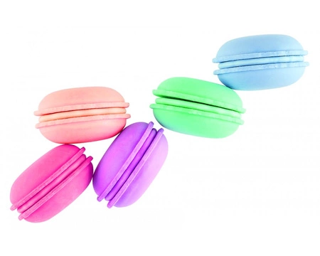 Gumki Pachnące, Makaronikowa Cukiernia, Le Macaron Patisserie zestaw 5 szt. - Ooly