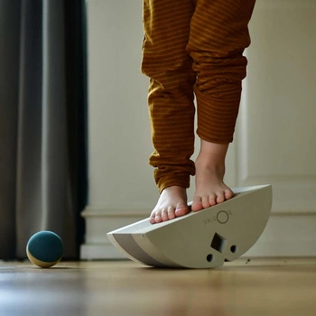 Kurczak bObles Sand grey, Zabawka do ćwiczenia równowagi