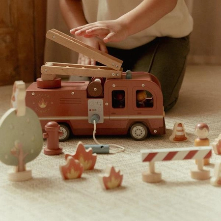 Little Dutch Zestaw aut Karetka, Policja, Wóz strażacki LD4388