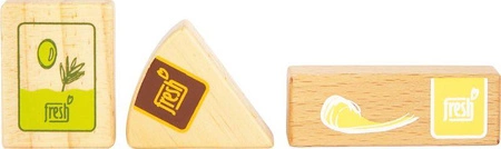 Wegetariański zestaw produktów spożywczych do zabawy w sklepie kuchni z torbą Small Foot 12284