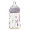 Butelka ze smoczkiem do karmienia niemowląt wykonana z PPSU, 180 ml, piwonia, b.box