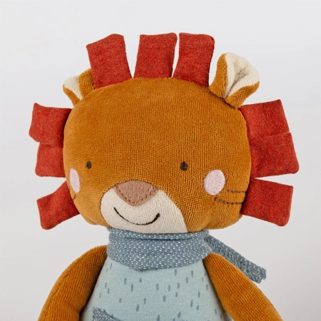 Pierwsza przytulanka grający Lew maskotka z pozytywką dla dzieci sigikid