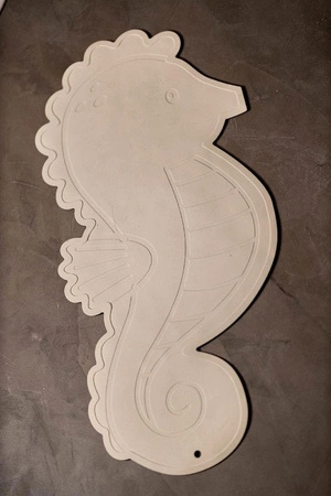 Filibabba Silikonowa mata do kąpieli Seahorse