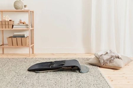 BABYBJORN - leżaczek BLISS MESH - Antracytowy + Zabawka Googly Eyes Pastels