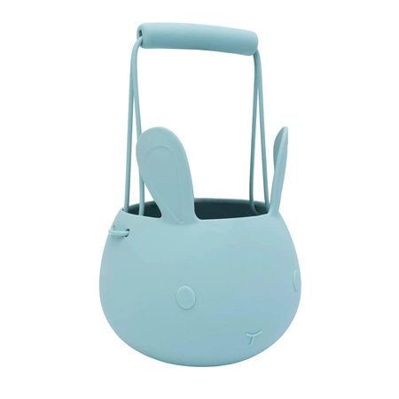 Silikonowe wiaderko Króliczek We Might Be Tiny - Pistachio