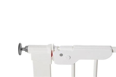 Bramka ochronna Baby Dan PREMIER + 2 rozszerzenia - biała