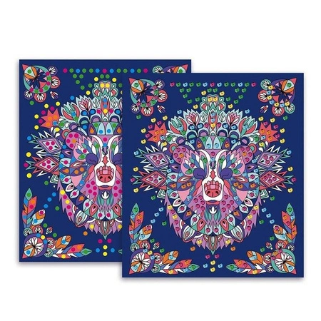 Multizestaw kreatywny 17 dekoracji Zwierzęta 6+, Janod