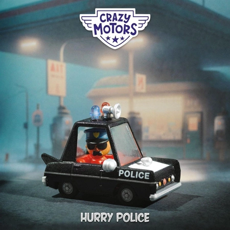 Djeco Autko Crazy motors - hurry police