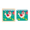 Puzzle drewniane Kurka Henrieta 9 el., 18 m+, Janod