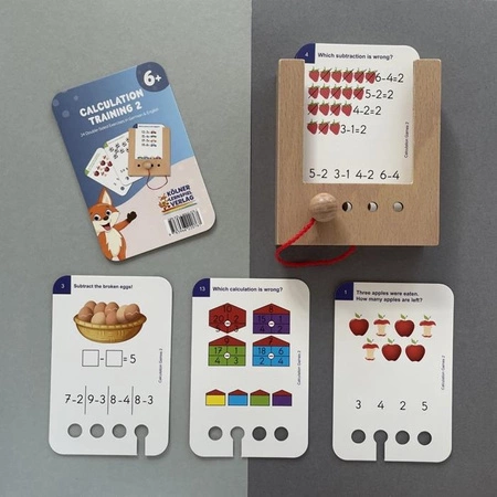 WiemTo Pudełko i 6 Zestawów Kart. Zestaw dla dzieci 6+