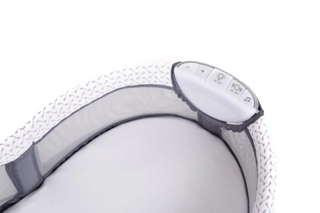 B-Łóżeczko / gondola z lampką i muzyką Grey