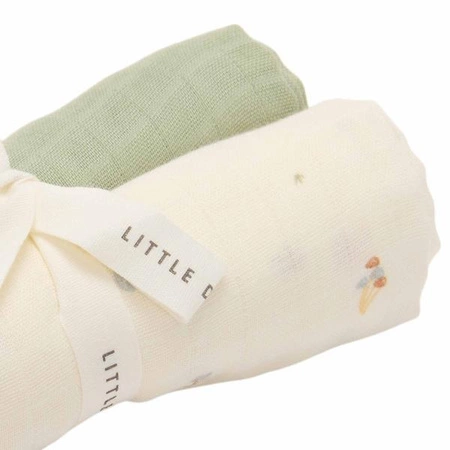 Little Dutch Otulacze muślinowe 70x70 cm Forest Treasures & Sage