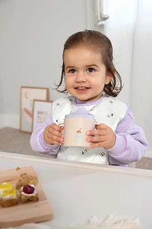 Lassig Zestaw śliniaków wodoodpornych 2szt. 6m+ Happy Fruits Cherry