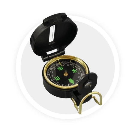 Buki zestaw do wędrówek kompas lornetka krokomierz