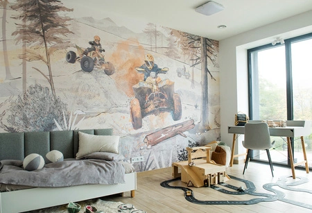 QUAD ROAD - Tapeta Z Quadami Malumi