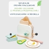 Drewniany toster z zestawem śniadaniowym, Mini Chef, Tender Leaf Toys