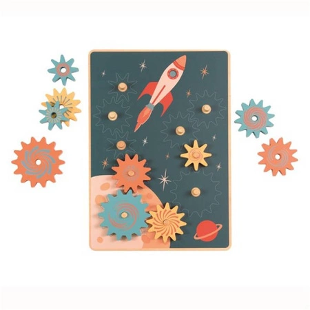 Drewniana układanka Kosmiczne Centrum | Egmont Toys®