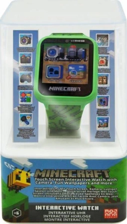 Interaktywny zegarek Minecraft