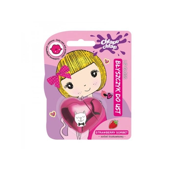Chlapu Chlap Błyszczyk Do Ust W Serduszku Truskawkowy 10ML