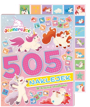 W krainie słodkości. Moje Jednorożce. 505 naklejek