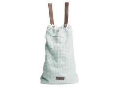 Przybornik organizer do łóżeczka Miętowy 30x36 BAMBOOM