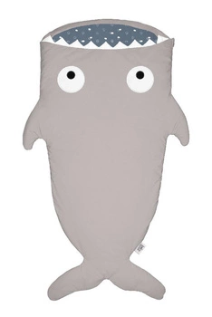 Baby Bites Śpiworek light Shark (2-6 l) Blue Clouds Stone/Blue