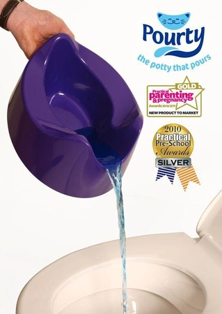 Genialny nocnik Pourty - Fioletowy