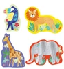 Dżungla puzzle  dla początkujących 4 w 1