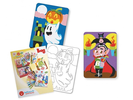 Zestaw do kolorowania piaskiem Sabbiarelli Bag - Halloween 3l+ SABBIARELLI