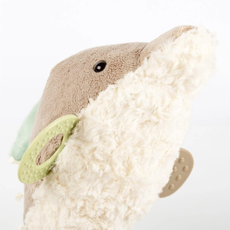 Zabawka rozwojowa Delfin szeleścik grzechotka gryzaczek piszczałka sigikid