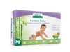 Aleva Naturals Bambusowe Pieluchy Rozmiar 3 (6-11kg) 28szt.