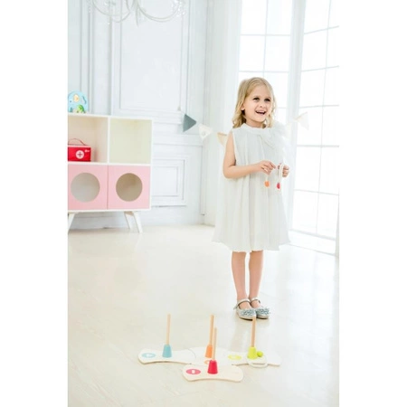 CLASSIC WORLD Drewniana Gra Zręcznościowa Rzut do Celu