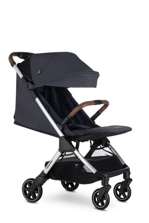 Easywalker Jackey Special Edition Kompaktowy, samoskładający się wózek spacerowy z torbą transportową Platinum