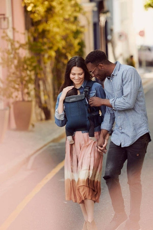 BABYBJORN - nosidełko Harmony 3D Mesh, Granatowy