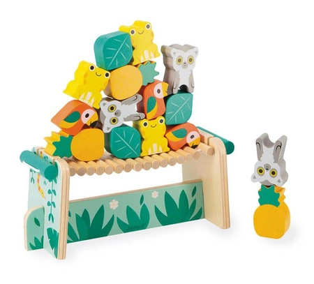 Drewniana gra balansowa Tropik 2+, Janod