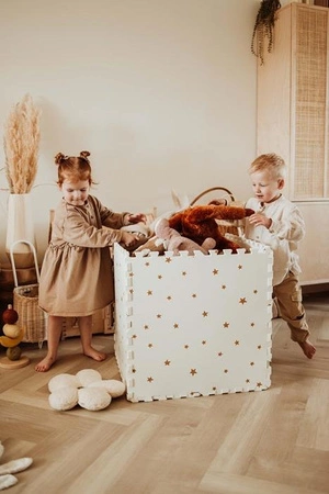 Play&Go Dwustronna Mata Piankowa EEVAA 3w1 Treehouse