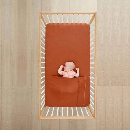 ergoPouch Kołderka Otulacz do Łóżeczka Rust