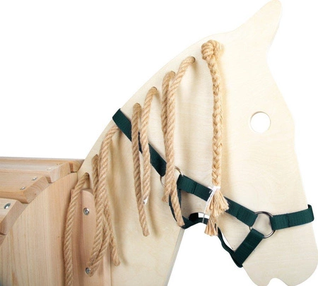 Drewniany koń dla dzieci XXL Gibon do zabawy w plenerze 11664-Small Foot, zabawki konie