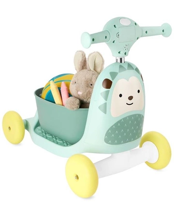Skip Hop Hulajnoga Jeździk i Pchacz dla Dziecka 3w1 Jeż ZOO