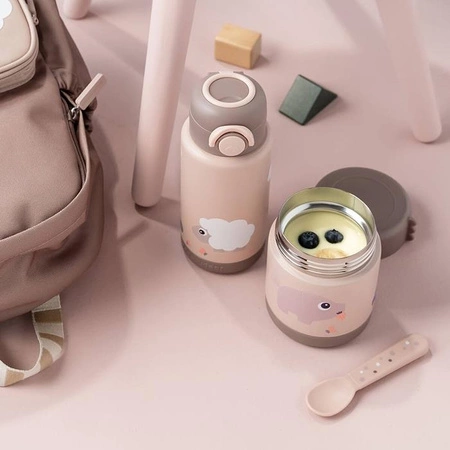 Done by Deer Termos Obiadowy dla Dziecka 300ml Tiny Farm Powder