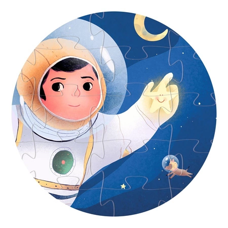 Puzzle ASTRONAUTA NA KSIĘŻYCU 36 elem. DJ07301
