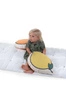 Childhome Poduszka kanwas Cytryna