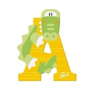 Mały alfabet Głoska A krokodyl 83001-Sevi, Literki dla dzieci