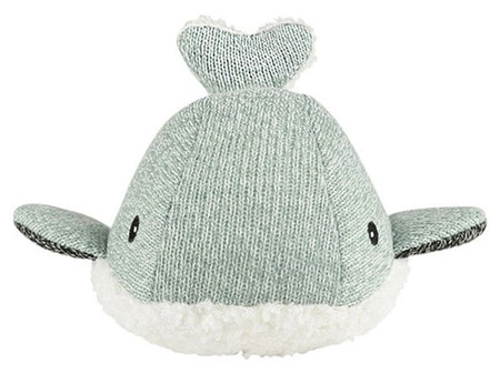 Uspokajający wieloryb Moby the whale Miętowy 0m+ FLOW AMSTERDAM