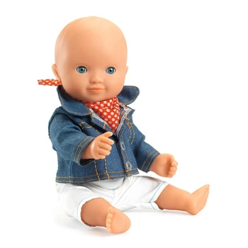 Kurteczka jeansowa z apaszką LOVELY POMEA DJ07773