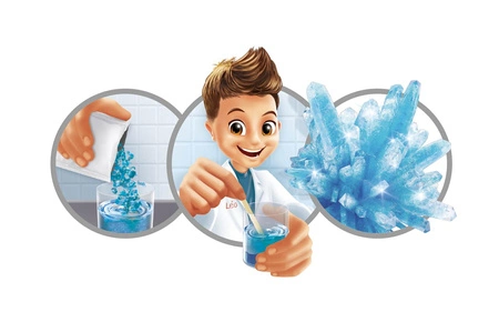 Mini lab HODOWLA KRYSZTAŁÓW 3006BLU