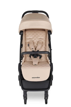 Easywalker Jackey Kompaktowy, samoskładający się wózek spacerowy z torbą transportową Sand Taupe