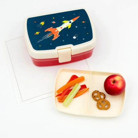 Lunchbox z tacką dla dzieci, kosmos, Rex London